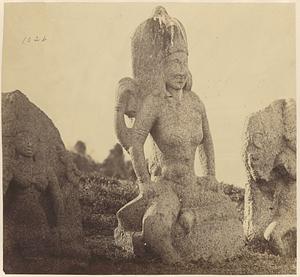 Stone sculpture, Mamallapuram, India