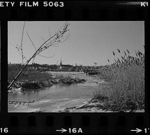 Harbor in winter from Ring’s Island