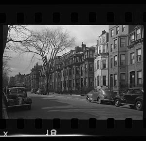 Marlborough Street, Boston, Massachusetts, between Gloucester Street and Hereford Street