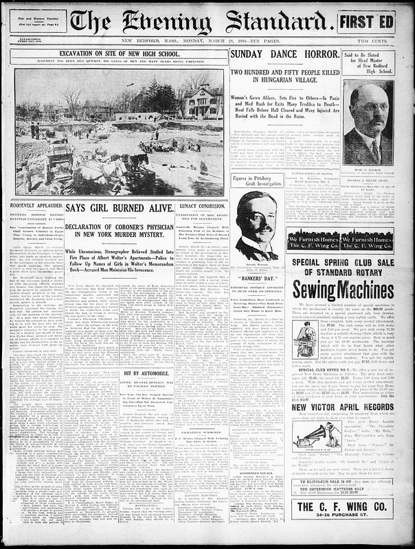 Evening Standard. March 28, 1910 Digital Commonwealth