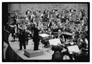 Balokovic violins with Boston Symphony, Koussevitzky conducting