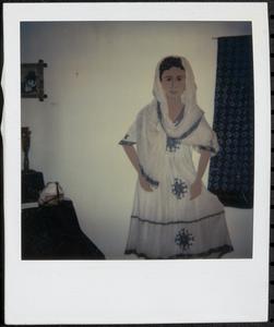 Woman's clothing display