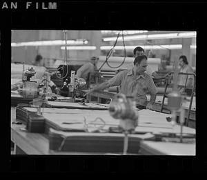 Garment center workers, Kneeland Street, downtown Boston