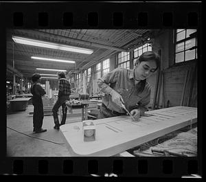 Neighborhood craft workshop, South End, Boston