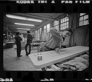 Neighborhood craft workshop, South End, Boston