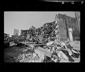 Park Square garage demolition, Boston
