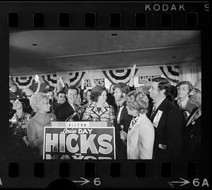 Louise Day Hicks wins mayoral primary, Boston