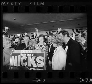 Louise Day Hicks wins mayoral primary, Boston