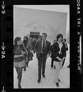 Paul Newman campaigns for Pete McCloskey for Congress, New Hampshire