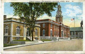 Public Library and Memorial Building, Athol, Mass.