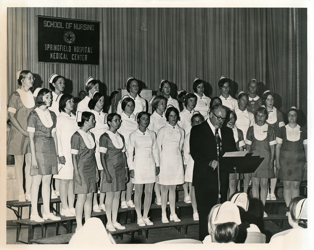 School of Nursing Graduation June 1973