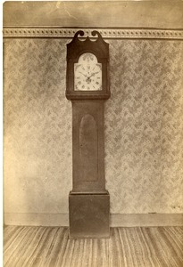 Clock, made by William Sherwin, Buckland, Mass., circa 1820