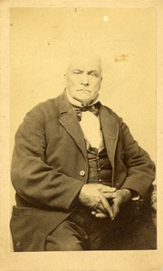 Deacon John Porter, Buckland, Mass., circa 1865