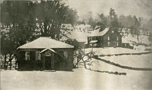 Old Brick Schoolhouse, Buckland, Mass., circa 1800-1850