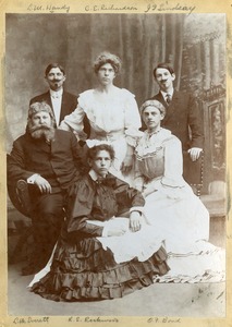 Actors in a Clark University Play, 1906