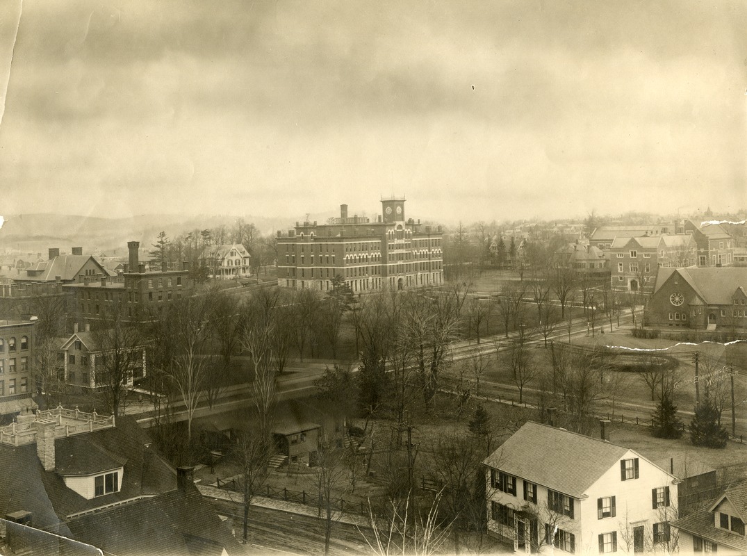 Clark University Campus Photographed Around 1920
