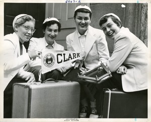 Freshmen Women at Clark University, 1954