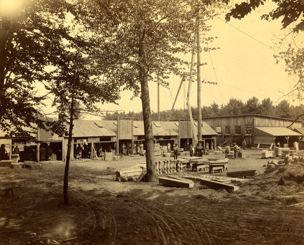 Norcross Brownstone Company at Taylor Quarry, 1889