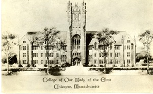 Architect's drawing of the proposed Administration Building.