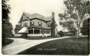 The first building on the Elms College Campus