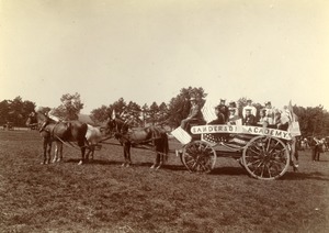 Sanderson Academy. Students. Greenfield Coaching Parade 1897 photo 6