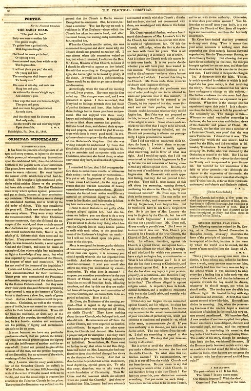 The Practical Christian 1840-1841