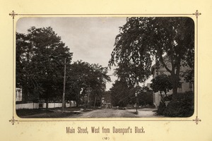Album image 02, Main Street, West from Davenport's Block