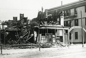 Fire 2, S.A. Knowles after fire March 1900