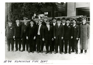 Hopkinton Firemen, Image 5, 1920's