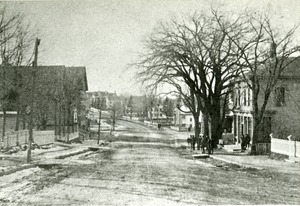 Main Street Hopkinton near Cedar Street intersection