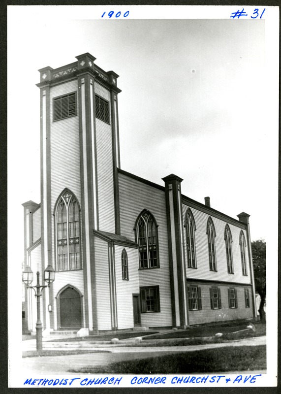 Methodist Church #1, Hopkinton ca 1900