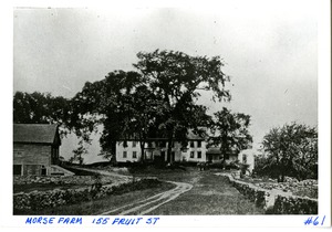Morse Farm on Fruit Street Hopkinton, ca 1892