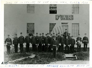Sons of Civil War Veterans of Hopkinton Ma, ca 1900