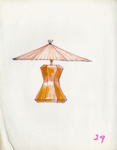 Lamp design drawing
