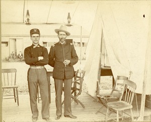 Colonel J.H. Whitney and Lieutenant O.J. Whitney
