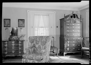 Ropes Mansion, Salem, interior, bedroom