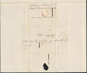 Colburn Blood Junior to George Coffin, 10 July 1835