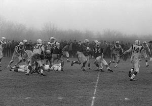 Football game, Dartmouth High School vs. Fairhaven High School