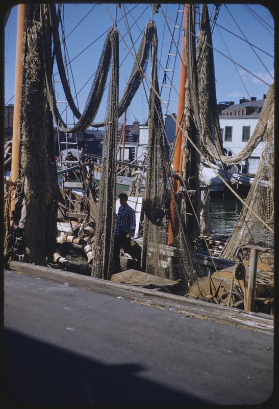 Fishing boat nets