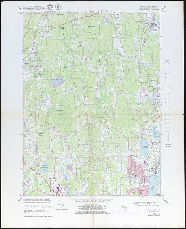 Somerset Quadrangle Massachusetts, Bristol Co.