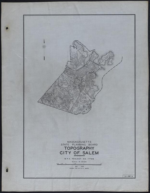 Topography City of Salem - Digital Commonwealth