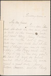 Letter from Mary W. Glover to John D. Long