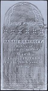 Sarah Bancroft