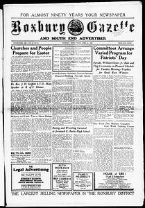 Roxbury Gazette and South End Advertiser, April 15, 1949