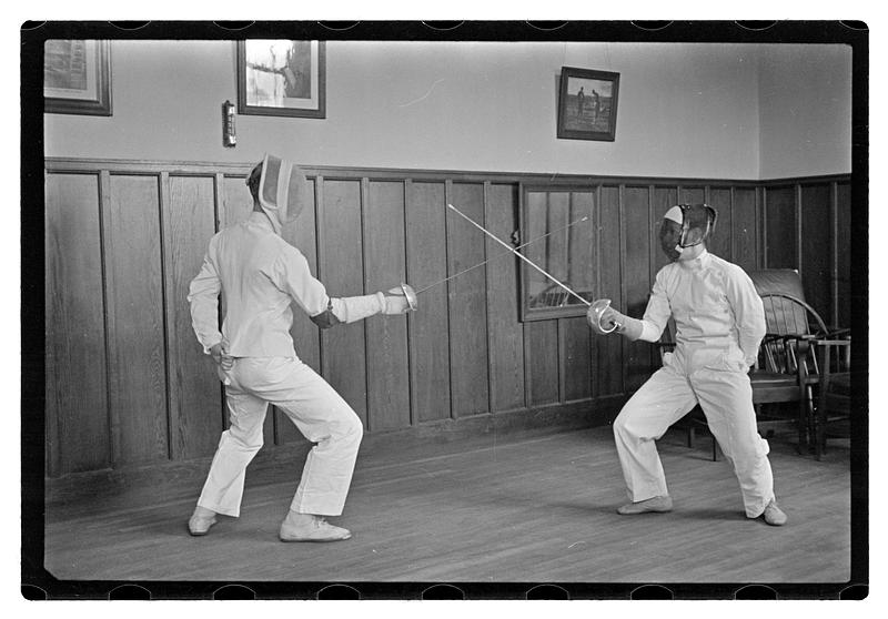 Danguy fencing master, also Gordon Muir, also Chamberlain