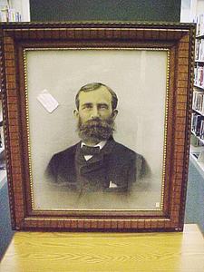 Photographic portrait of a man