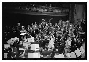 Harvard & Radcliffe Glee Clubs symphony Woodworth conducting, Symphony Hall