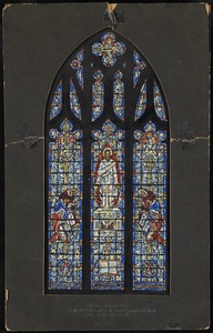 The Fales memorial window, in the north transept of the second congregational church, West Newton, Massachusetts