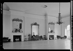 Hamilton Hall, Chestnut Street, Salem: interior