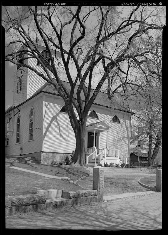 St. Michael's Church, exterior Digital Commonwealth